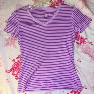 Y2K purple Style & Co blouse M petite